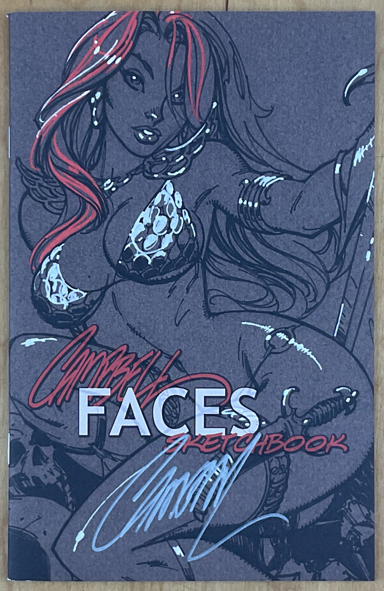 Faces Sketchbook - Signed