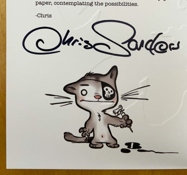 Chris Sanders Sketchbook 6 - Signed