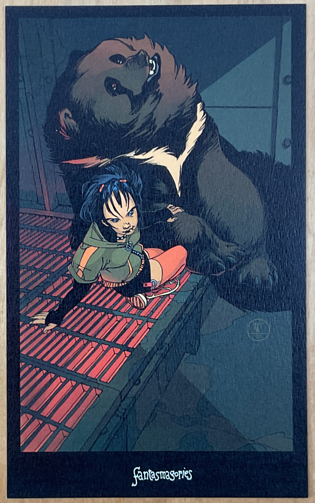 Fantasmagories Print "Bear"