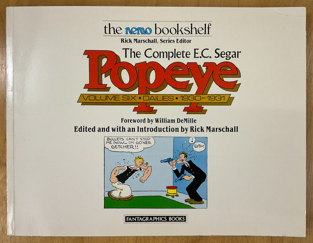 The Complete E.C. Segar Popeye - Vol. 6 - Dailies 1930-31