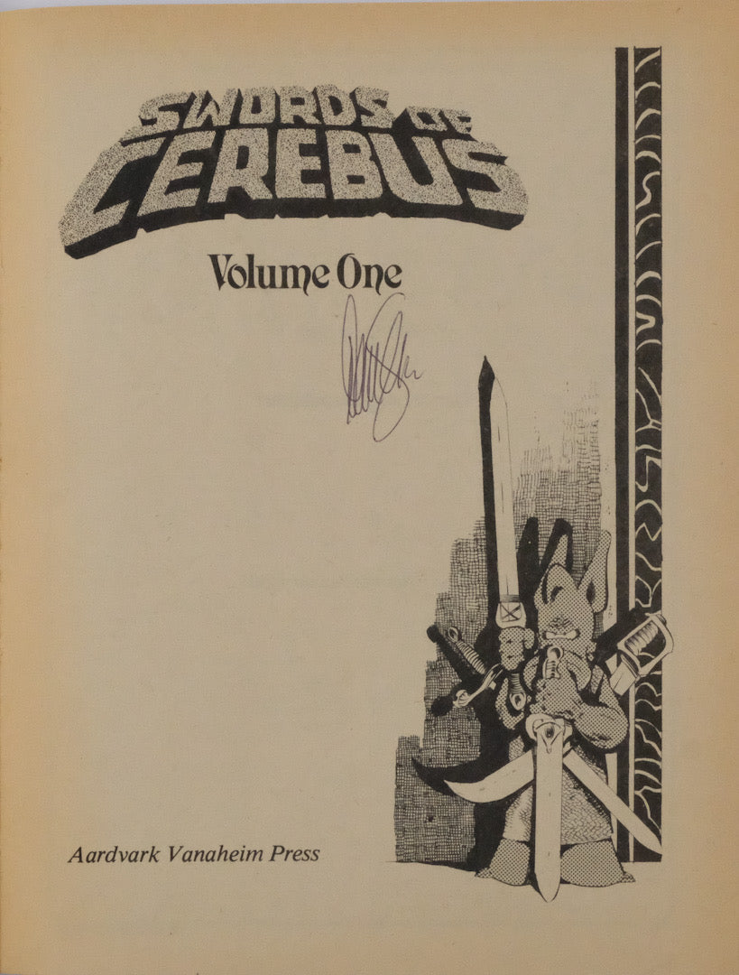Swords of Cerebus Vol. 1 - Signed First