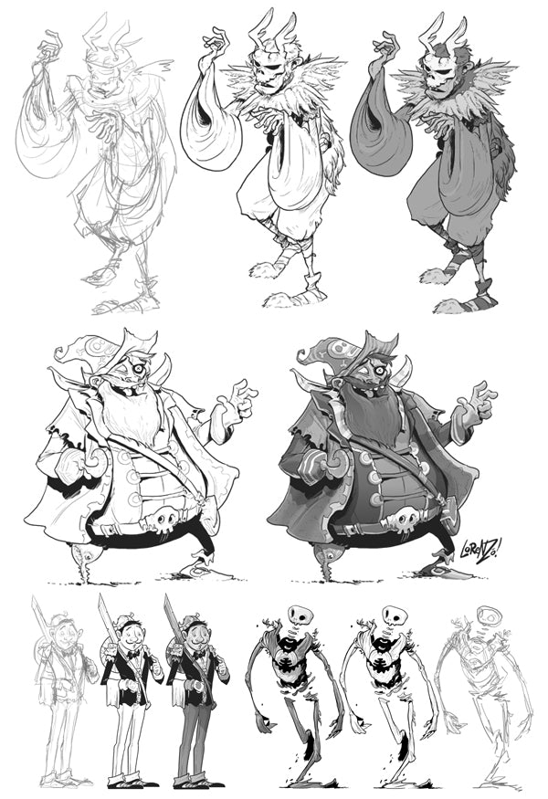 El Sketchbook Lorenzo Deluxe Collection Part 2: 2010 - 2014