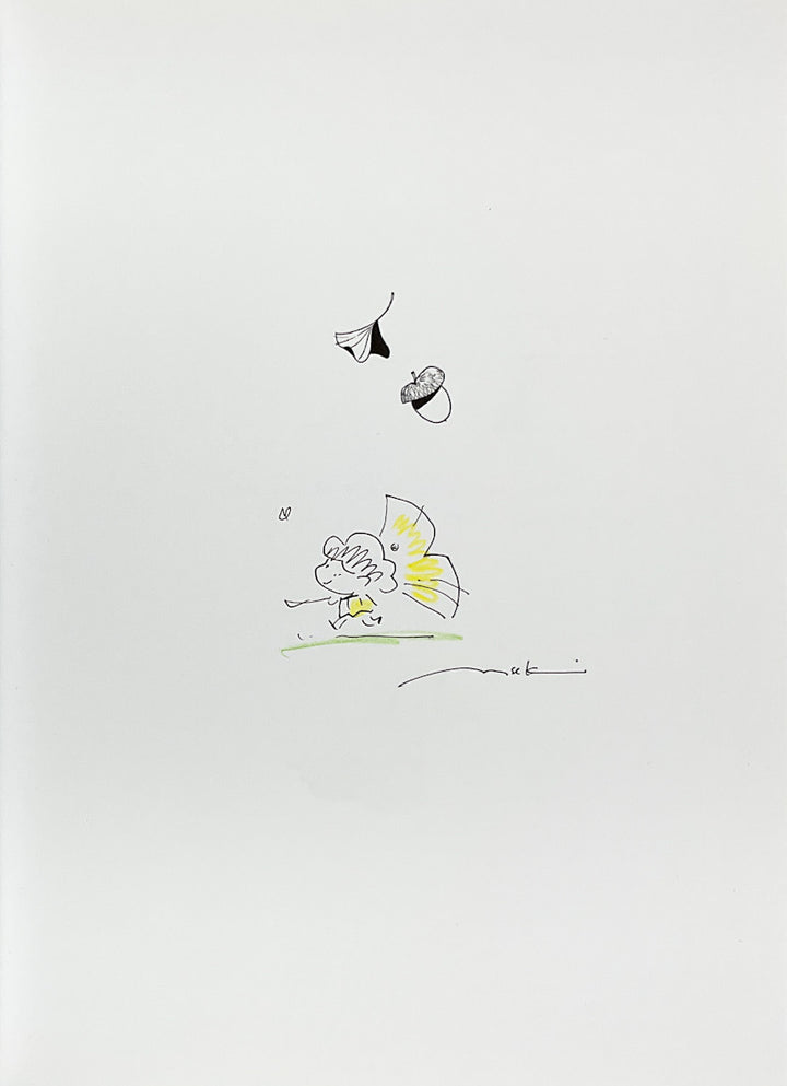 Ginkgo - Signed with a Drawing