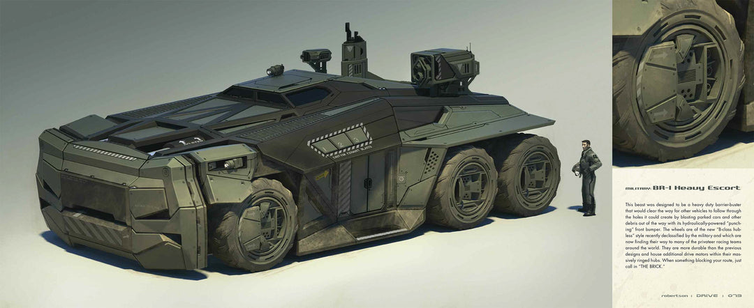 DRIVE: Vehicle Sketches and Renderings