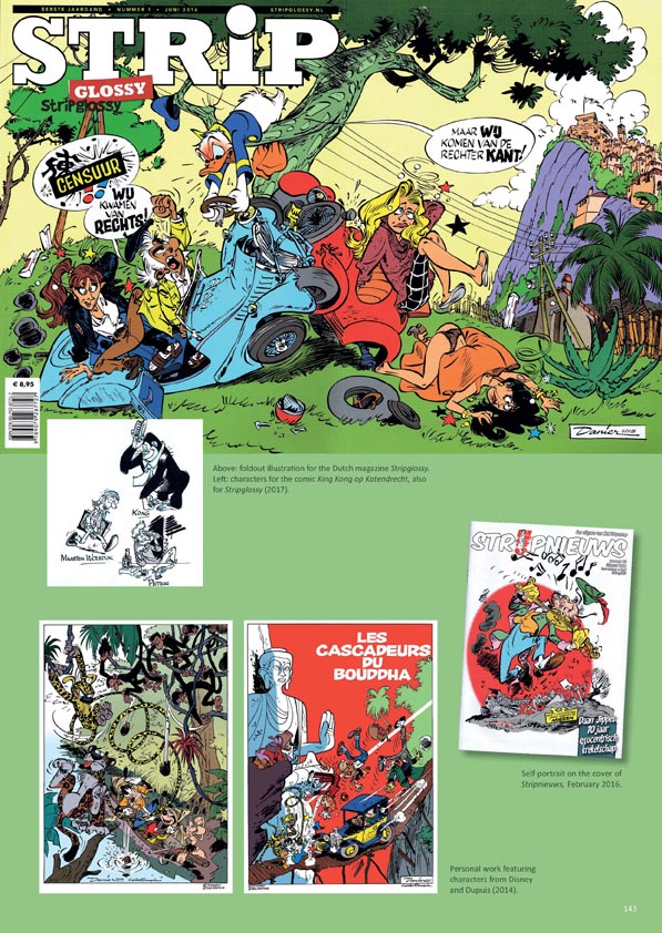 Daan Jippes: Adventurer in Comics and Animation - Inscribed