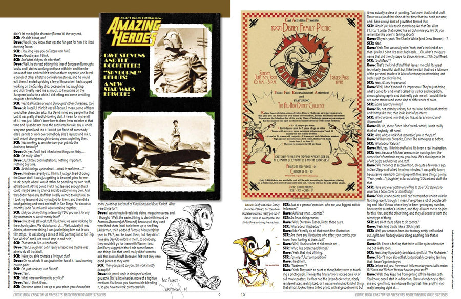 Comic Book Creator #40 - Remembering Dave Stevens – Stuart Ng Books