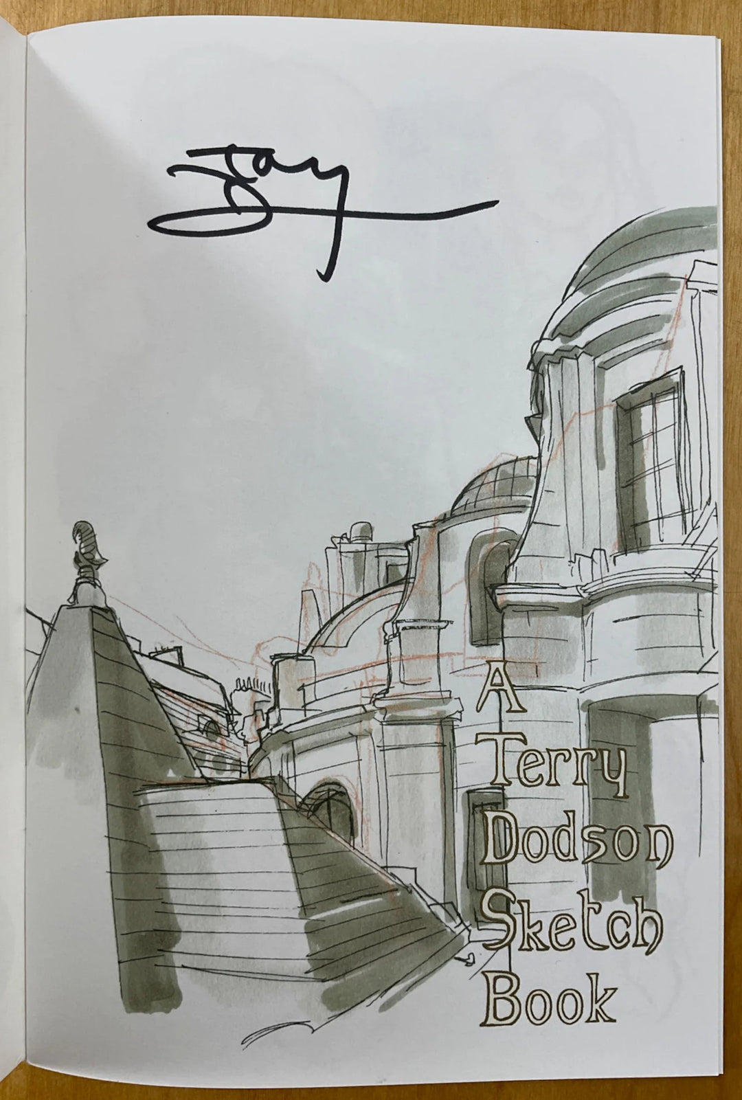 Ooh La La: A Terry Dodson Sketchbook - Signed