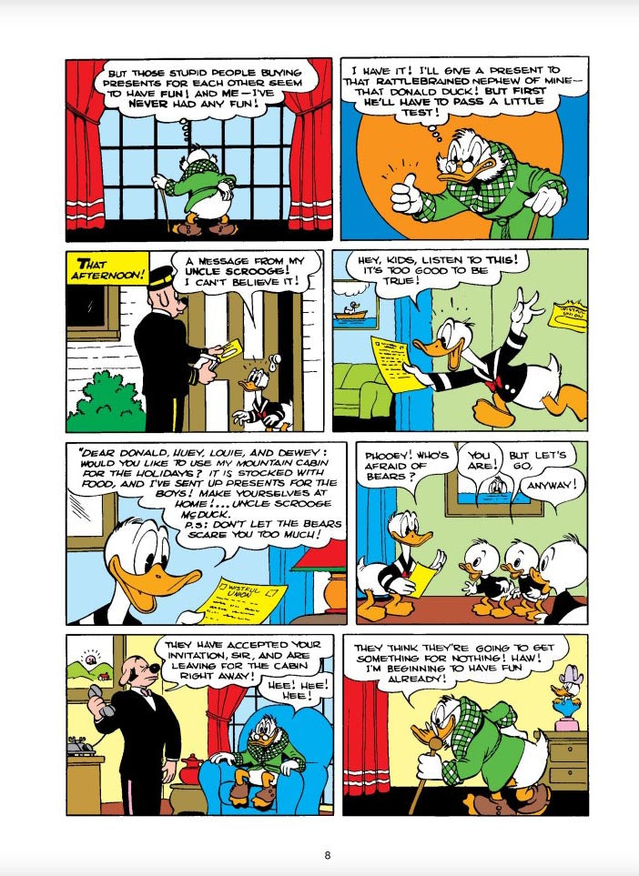 Walt Disney's Donald Duck: "Christmas On Bear Mountain" (Vol. 5 of The Complete Carl Barks Disney Library)