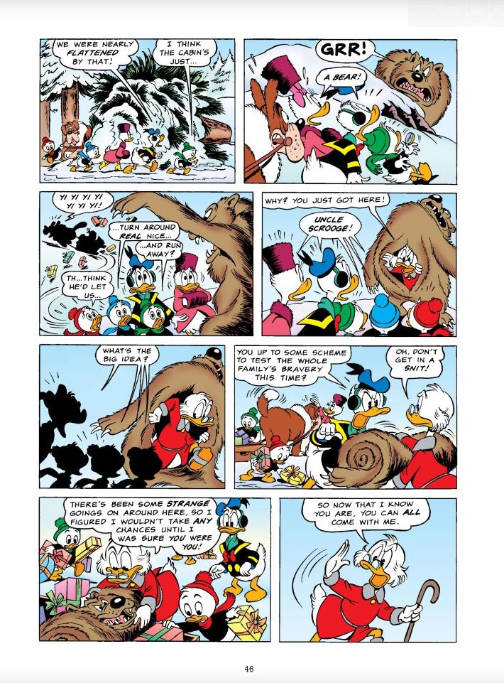 Walt Disney's Donald Duck: "Christmas On Bear Mountain" (Vol. 5 of The Complete Carl Barks Disney Library)
