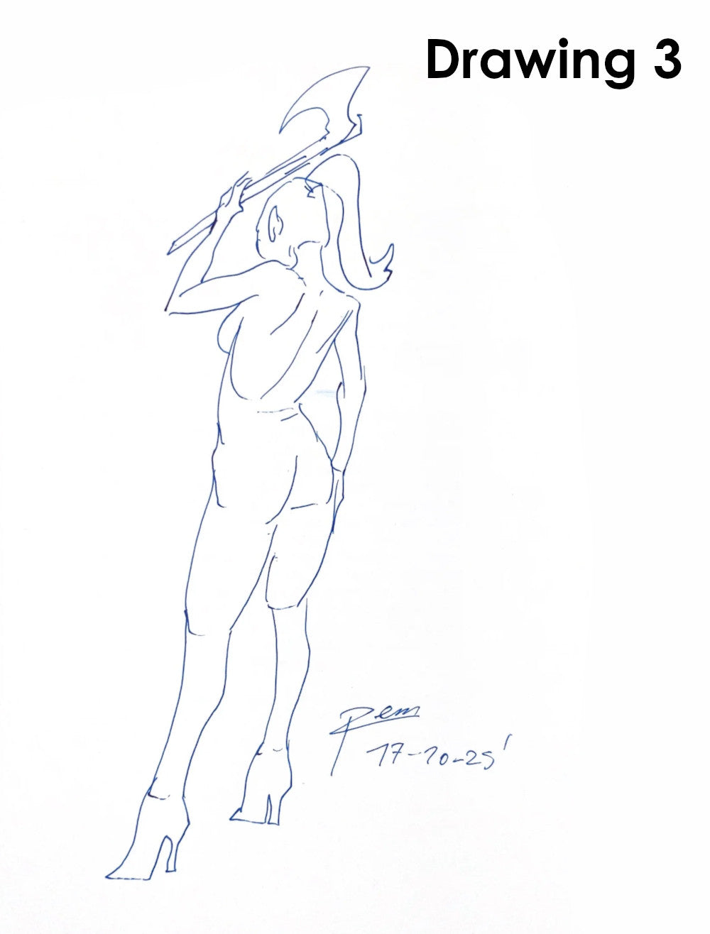 Figured Out - Signed with a Drawing