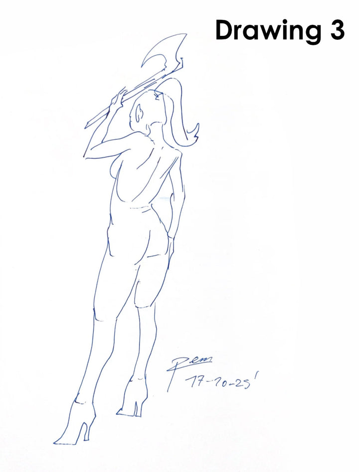 Figured Out - Signed with a Drawing