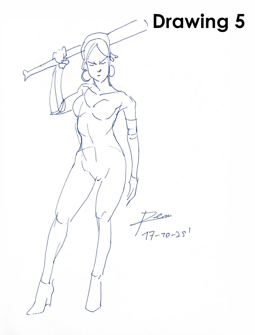 Figured Out - Signed with a Drawing