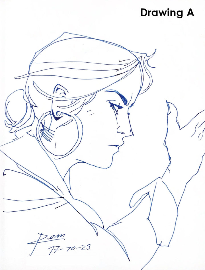 Figured Out - Signed with a Drawing