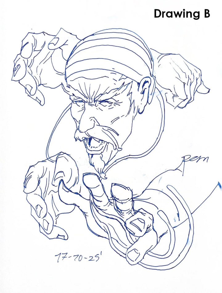 Figured Out - Signed with a Drawing
