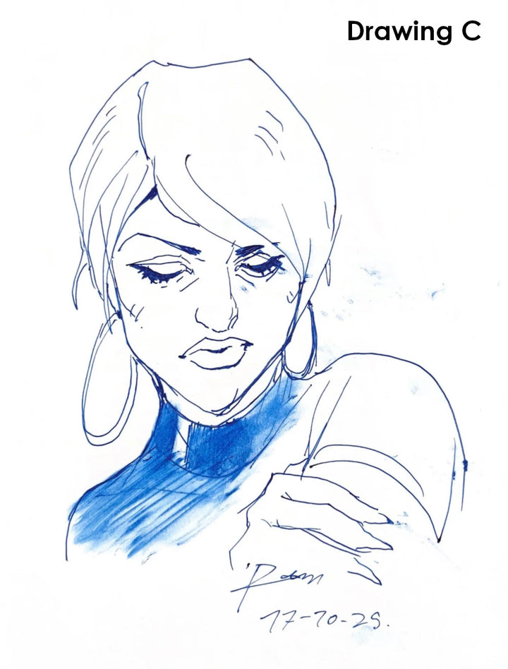 Figured Out - Signed with a Drawing