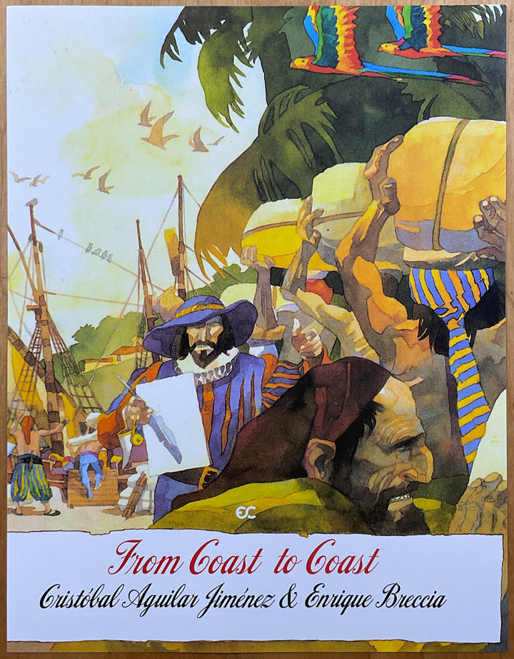 Enrique Breccia Library Vol. 1: White Gold, New World, From Coast to Coast, & Avrack - The Lord of the Falcons - Numbered with Kickstarter Extras