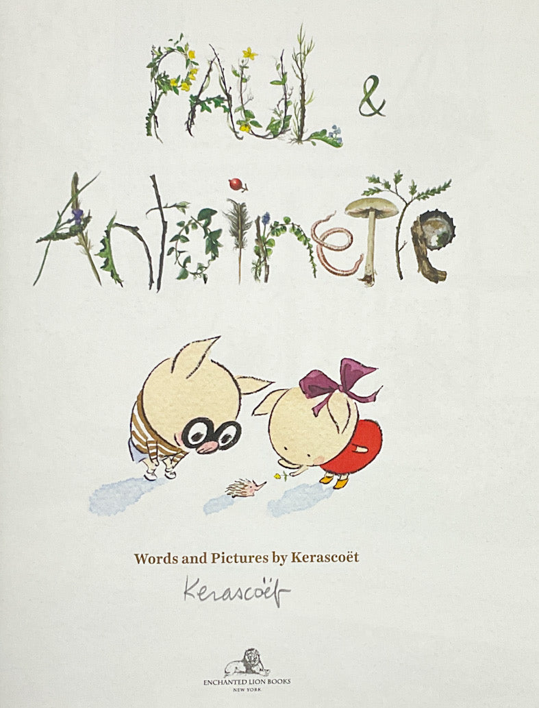 Paul & Antoinette - Signed First