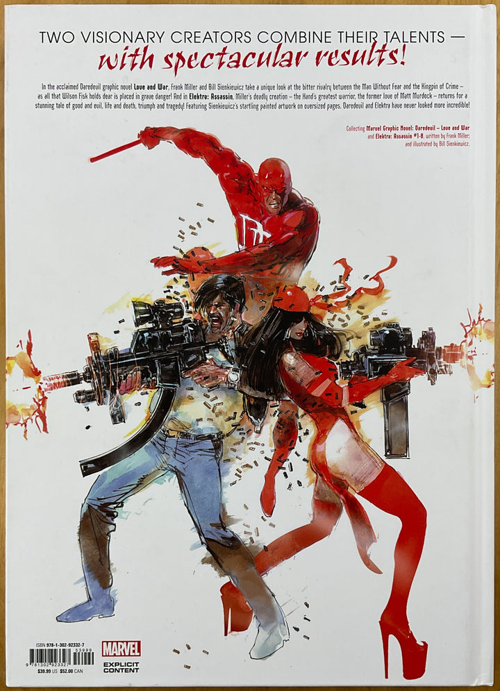 Daredevil/Elektra: Love & War Gallery Edition