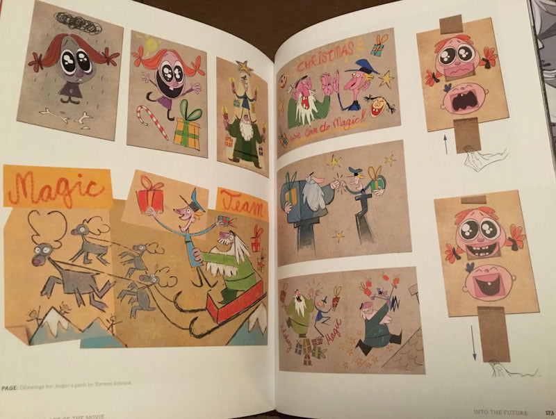 Klaus - The Art of the Movie - First Printing Signed with a Drawing