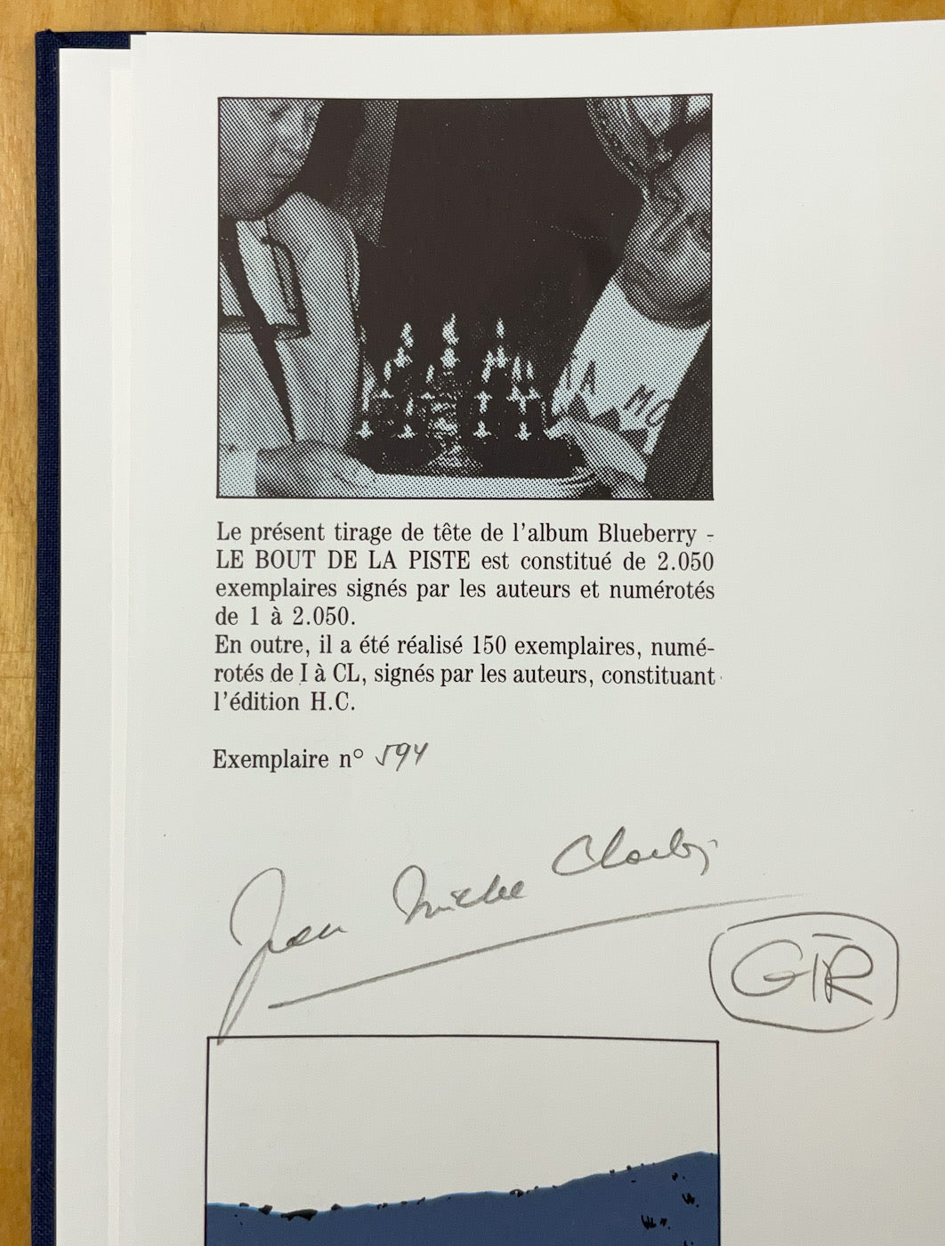 Blueberry: Le Bout de la Piste - Black & White Signed & Numbered Deluxe Edition (Very Fine)