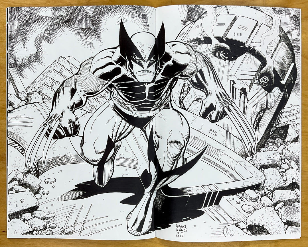 Mini-Marvel Art of Arthur Adams - Signed & Numbered