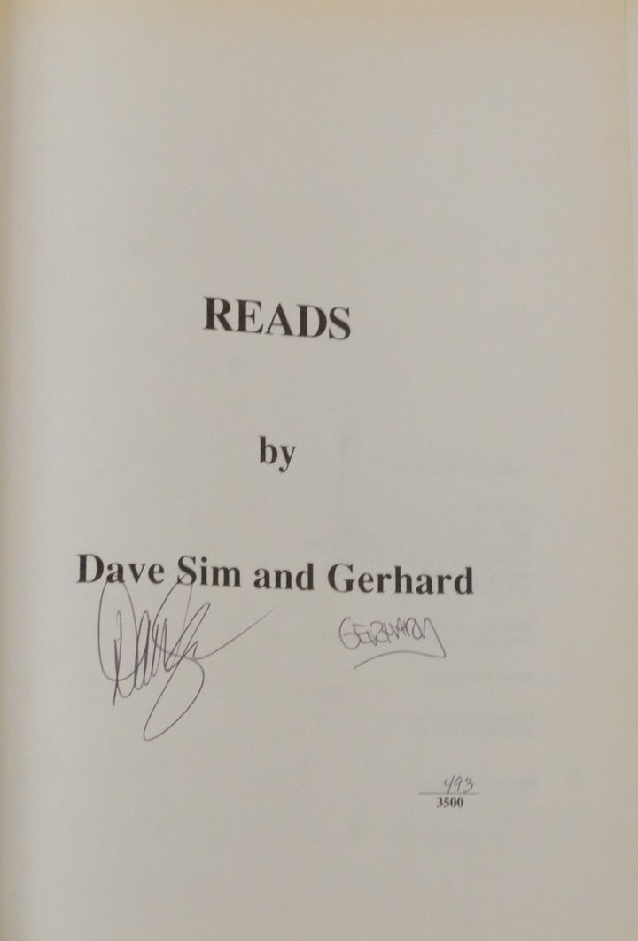 Cerebus, Book 9: Reads - Signed & Numbered First