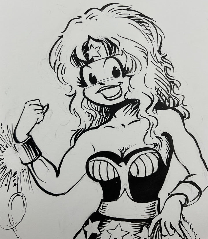 Cherry as Wonder Woman