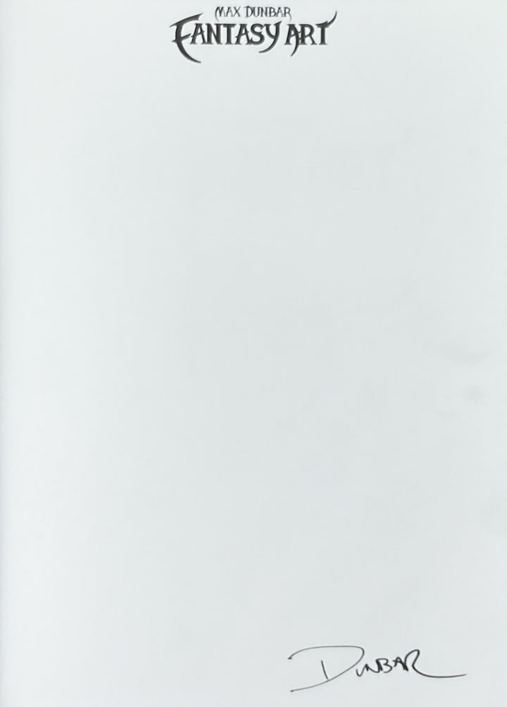 Max Dunbar Fantasy Art - Signed