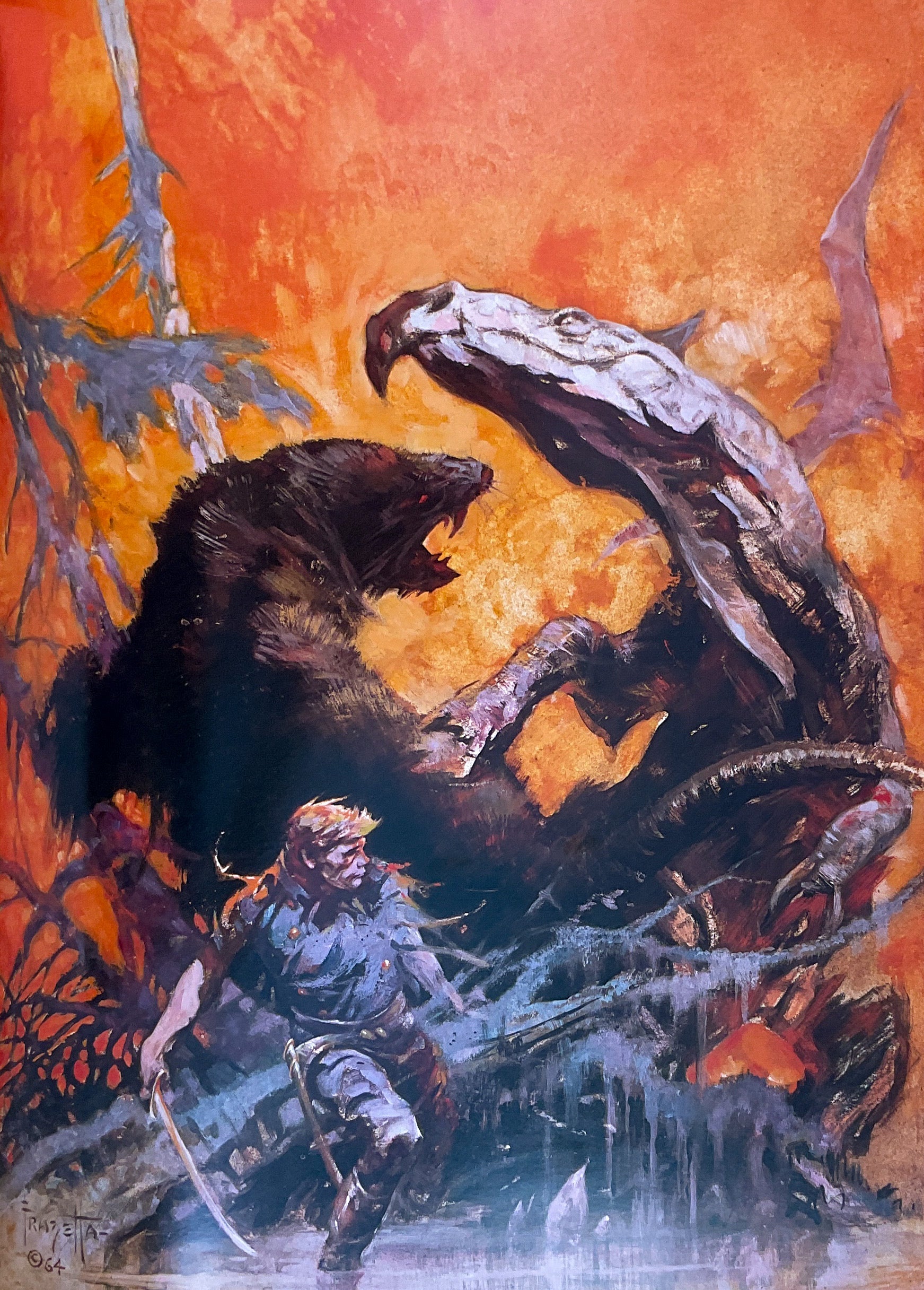 Testament: The Life and Art of Frank Frazetta - Deluxe Slipcased