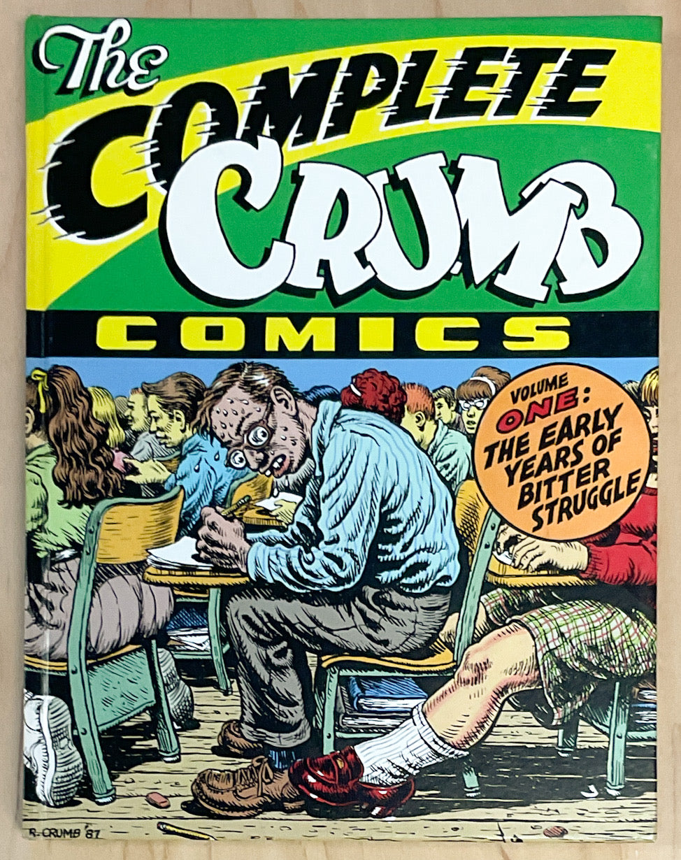 A Complete Set of The Complete Crumb Comics Signed & Numbered Hardcovers - 17 Volumes