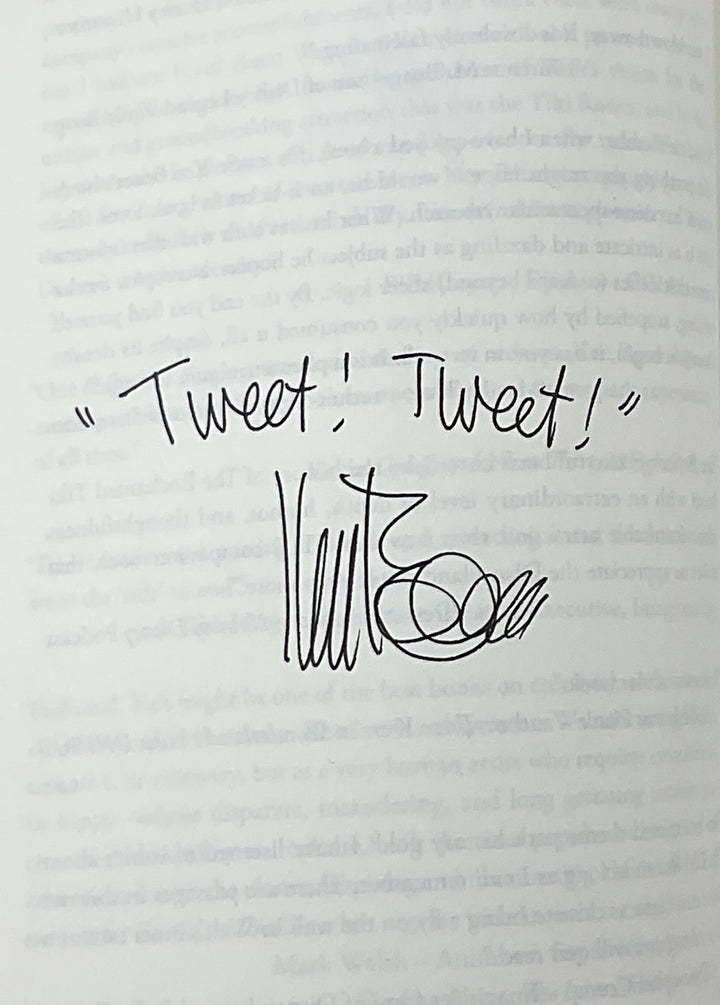 Before the Birds Sang Words - Signed