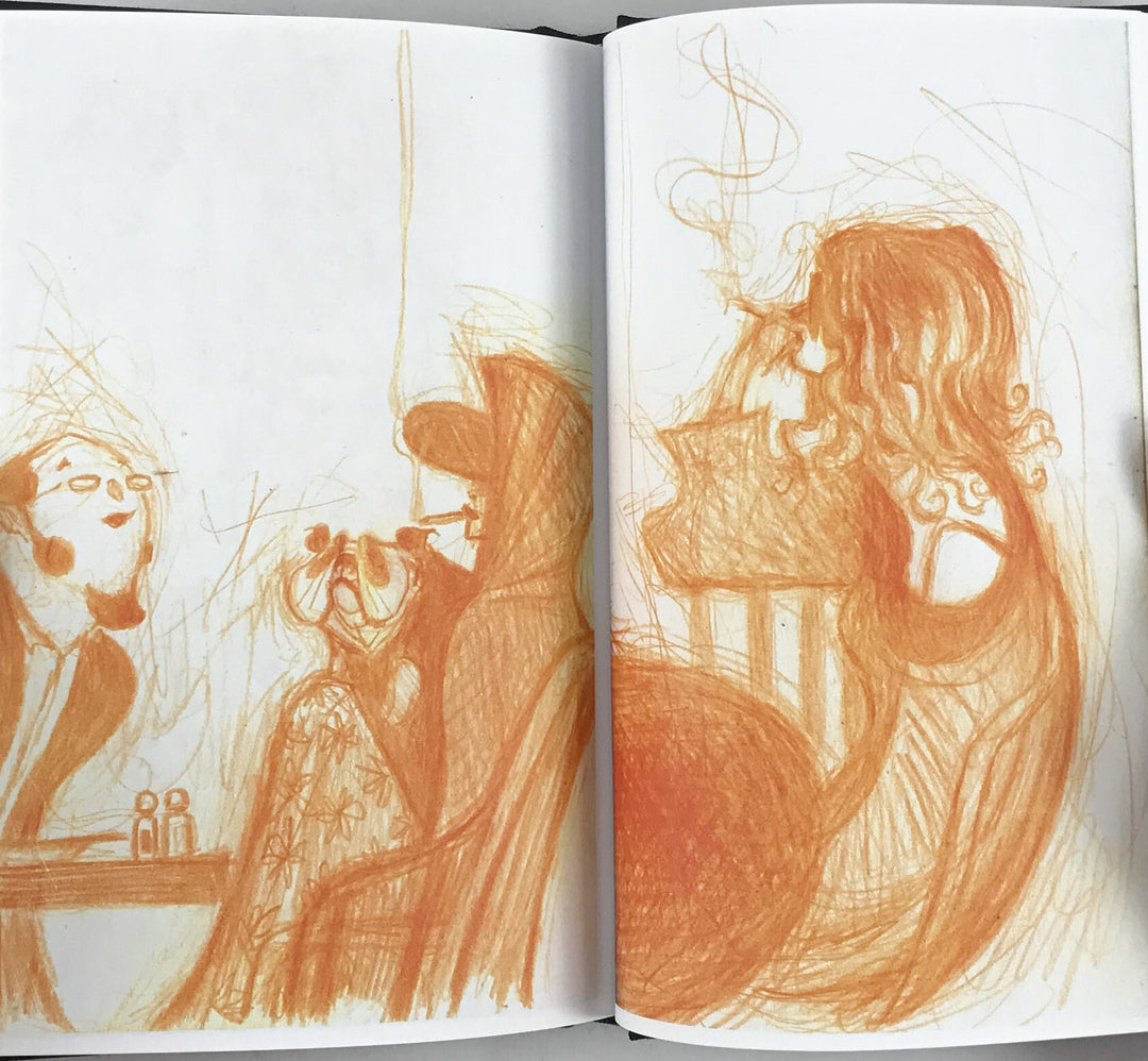 Nico Marlet Sketchbook - Signed & Numbered