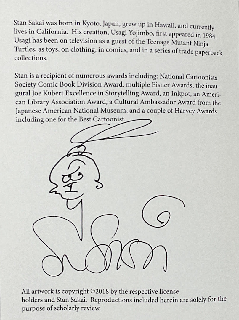 Usagi Yojimbo Sketchbook 15 - Signed