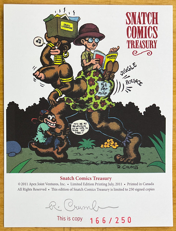 Snatch Comics Treasury - Signed & Numbered Edition