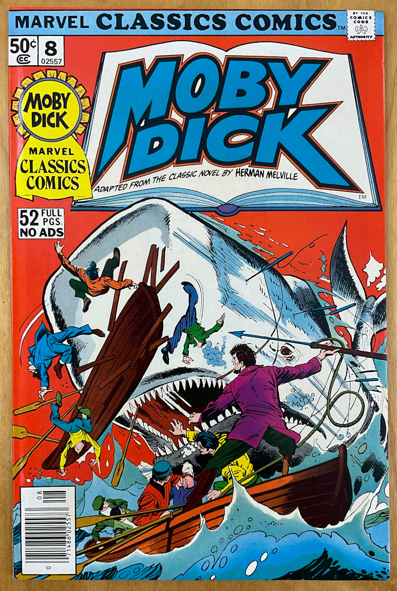 Marvel Classic Comics #8: Moby Dick (NM-Mint)