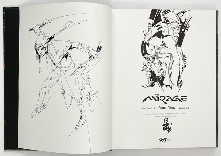 Mirage: Art Quest of Alex Nino, Vol. 2 - Signed with a Full-Page Drawing