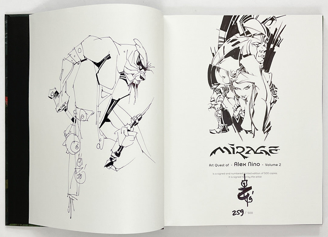 Mirage: Art Quest of Alex Nino, Vol. 2 - Signed with a Full-Page Drawing