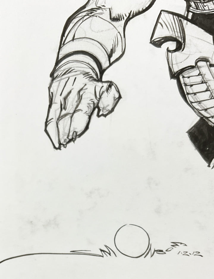 Walter Simonson's The Mighty Thor Artist's Edition Remarqued Edition (Sketch Cover)
