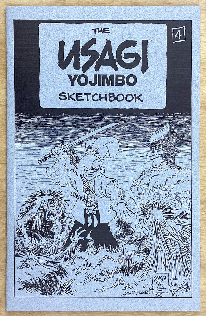 Usagi Yojimbo Sketchbook 4 - Signed & Numbered with a Drawing