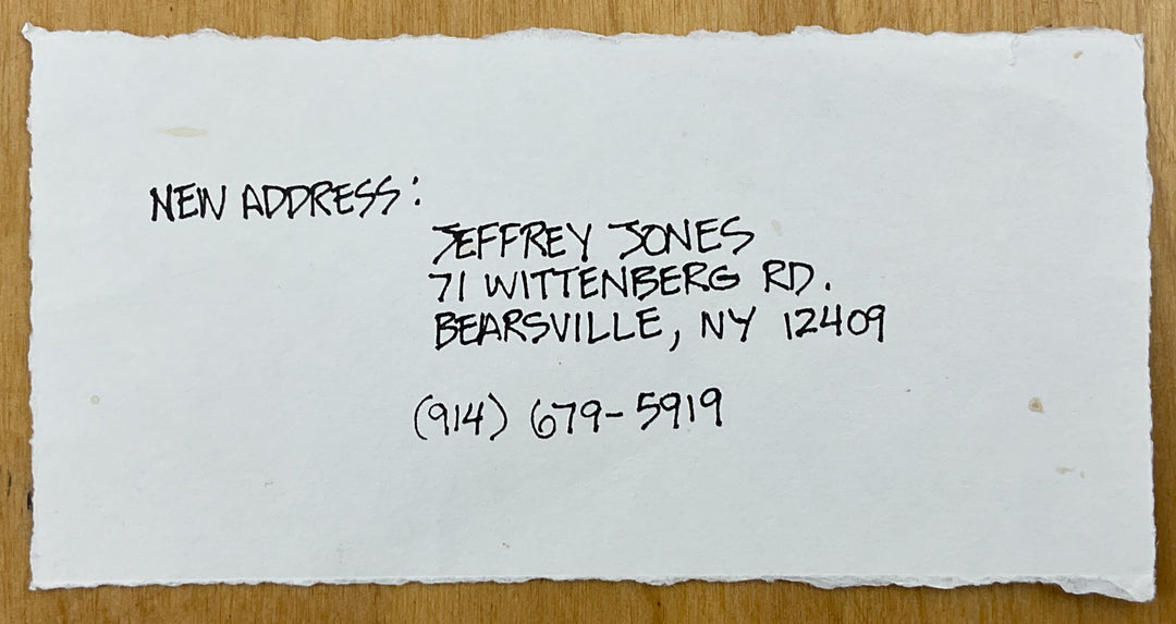 The Studio (1979) with a Note from Jeffrey Jones