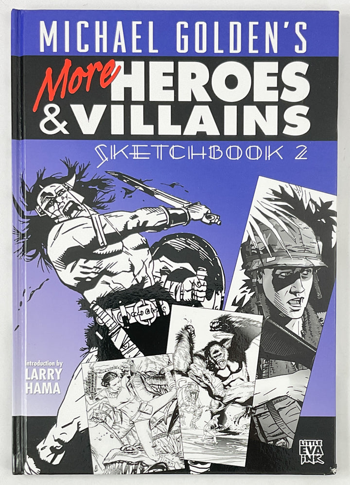 Michael Golden's More Heroes & Villains Sketchbook 2 - Signed