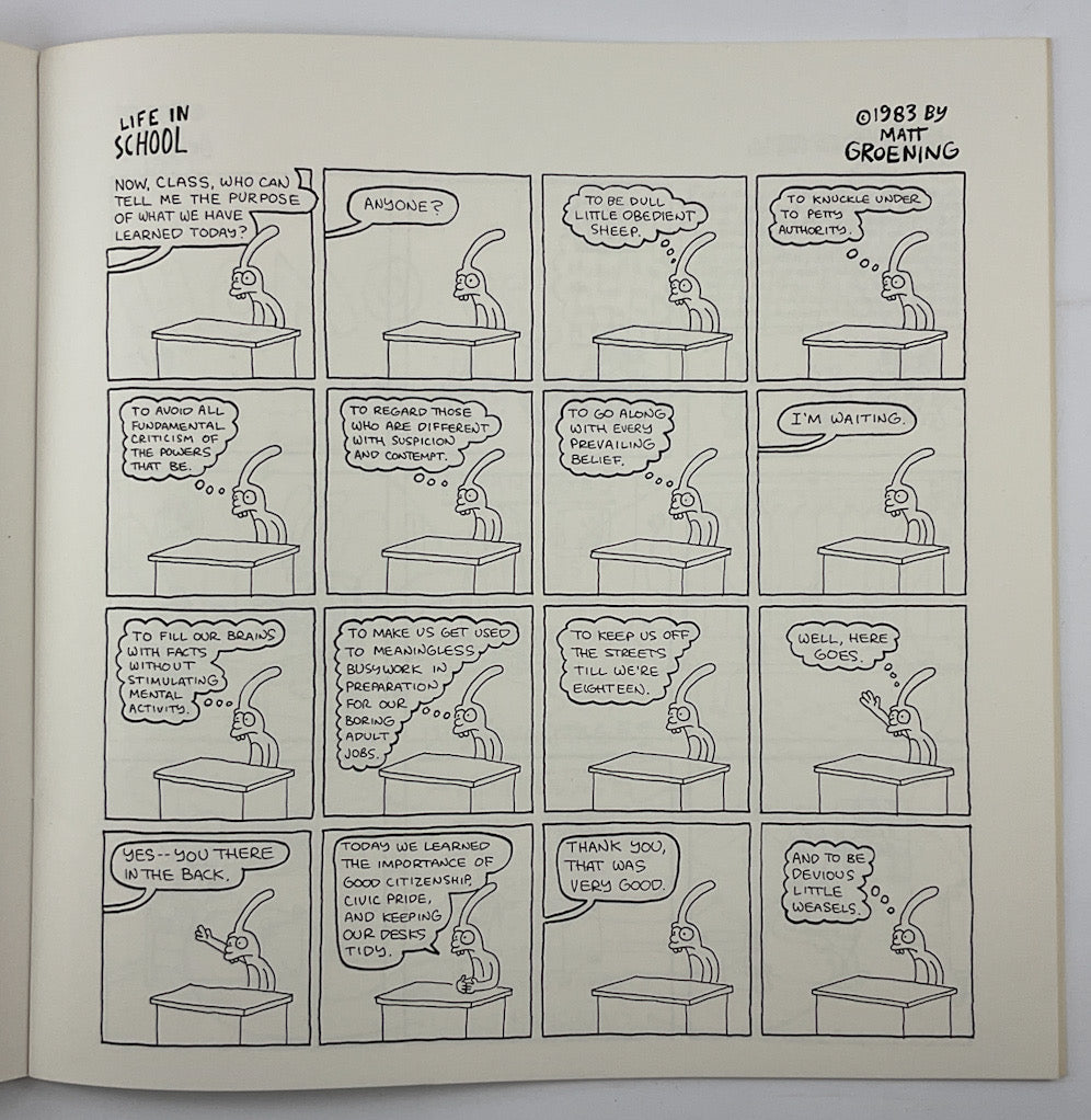 Love is Hell: A Cartoon Book by Matt Groening (1984)