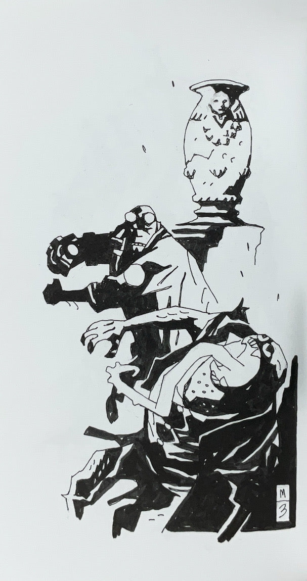 Hellboy 10th Anniversary 1994-2004: A Book of Drawings by Mike