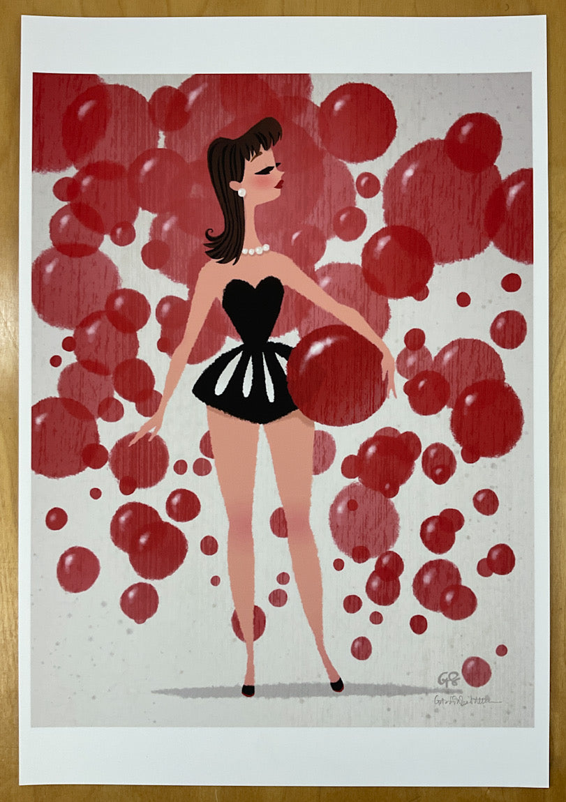Bubbles - Signed Print