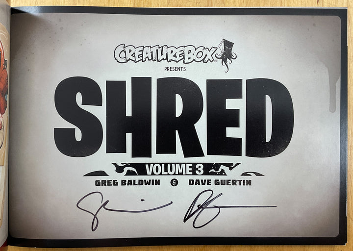 Shred, Volume 3 - Signed
