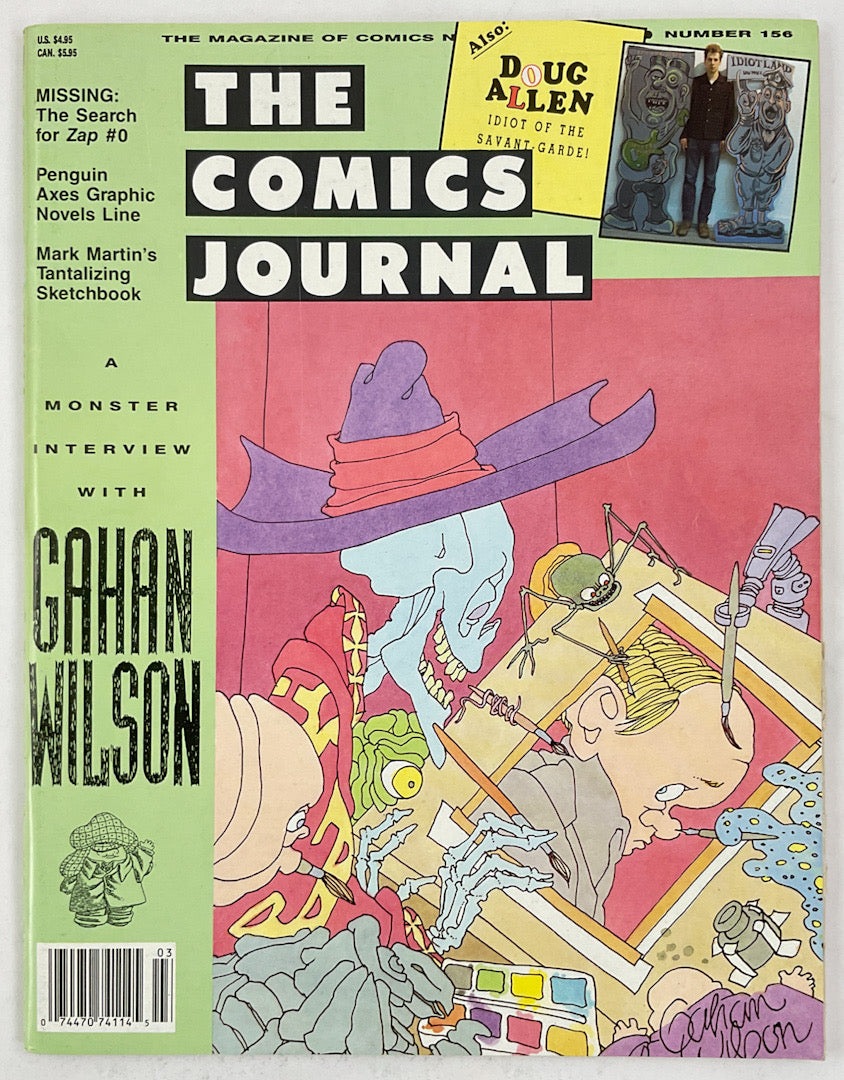 The Comics Journal #156 - Gahan Wilson Interview