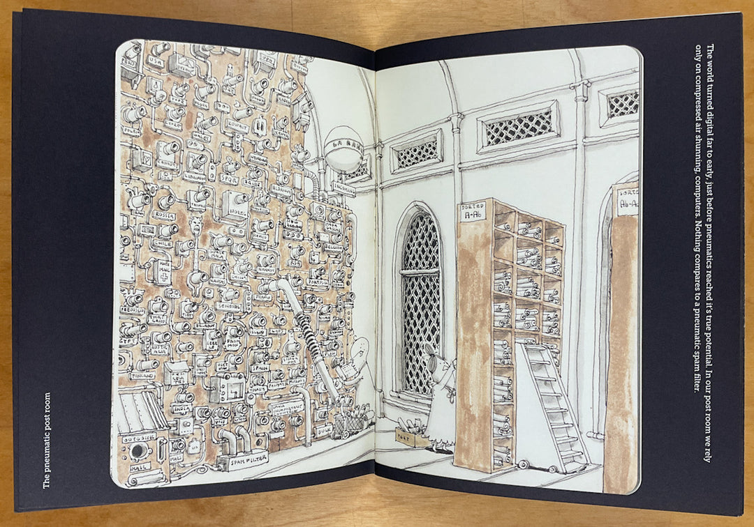 The Second in Line - From the Sketchbooks of Mattias Adolfsson (2013) First Edition - Signed with a Drawing