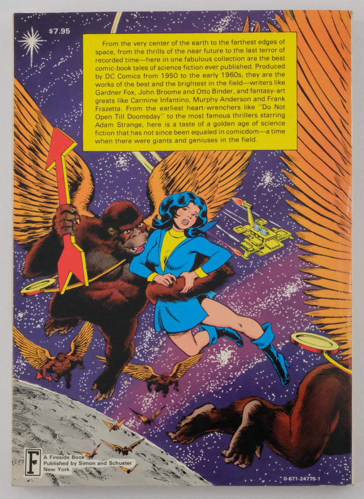 Mysteries in Space: The Best of DC Science Fiction Comics (1980) First Printing Signed by Murphy Anderson and Julius Schwartz