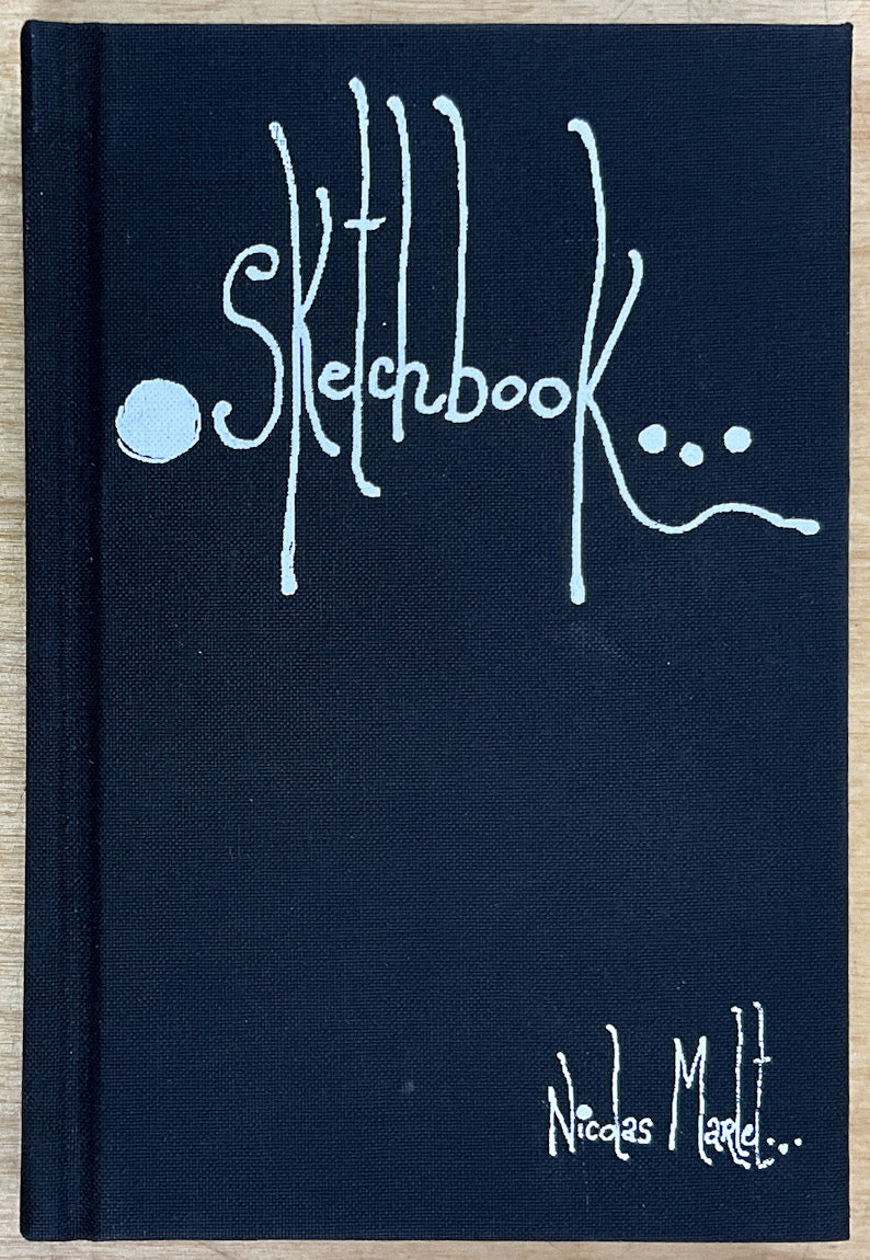 Nico Marlet Sketchbook - Signed & Numbered with a Drawing