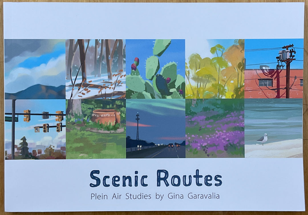 Scenic Routes: Plein Air Studies by Gina Garavalia - Signed